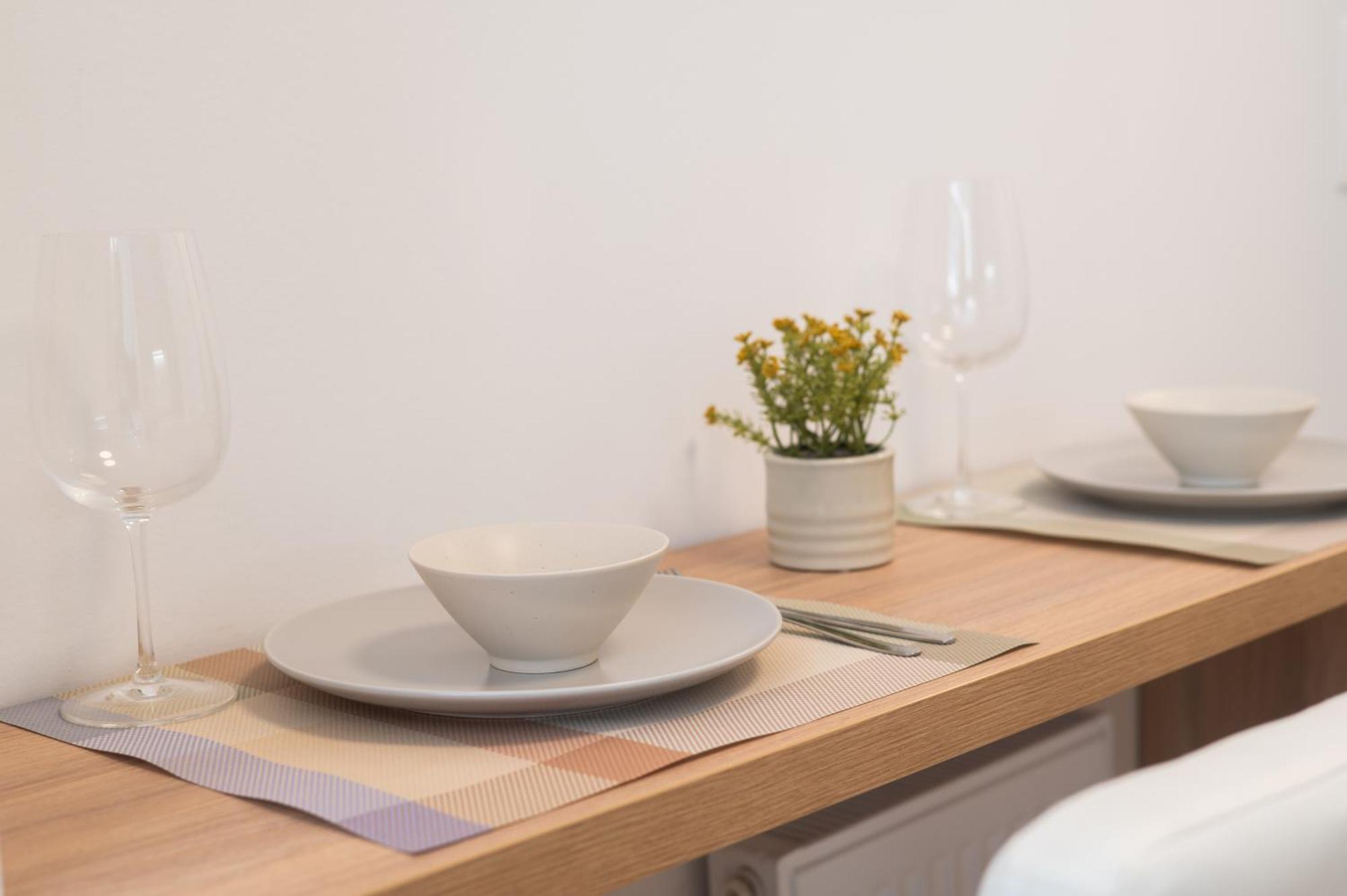 Apartamento Honey Oak & Cream Patio By Nest Tesalónica Exterior foto